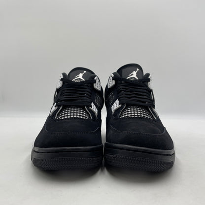 【中古品】【メンズ】 AIR JORDAN 4 RETRO "WHITE THUNDER" FQ8138-001 エアジョーダン4 レトロ ホワイト サンダー スニーカー 靴 シューズ 160-260415-yo-06-fuzh サイズ：28.5cm カラー：ブラック/ホワイト 万代Net店