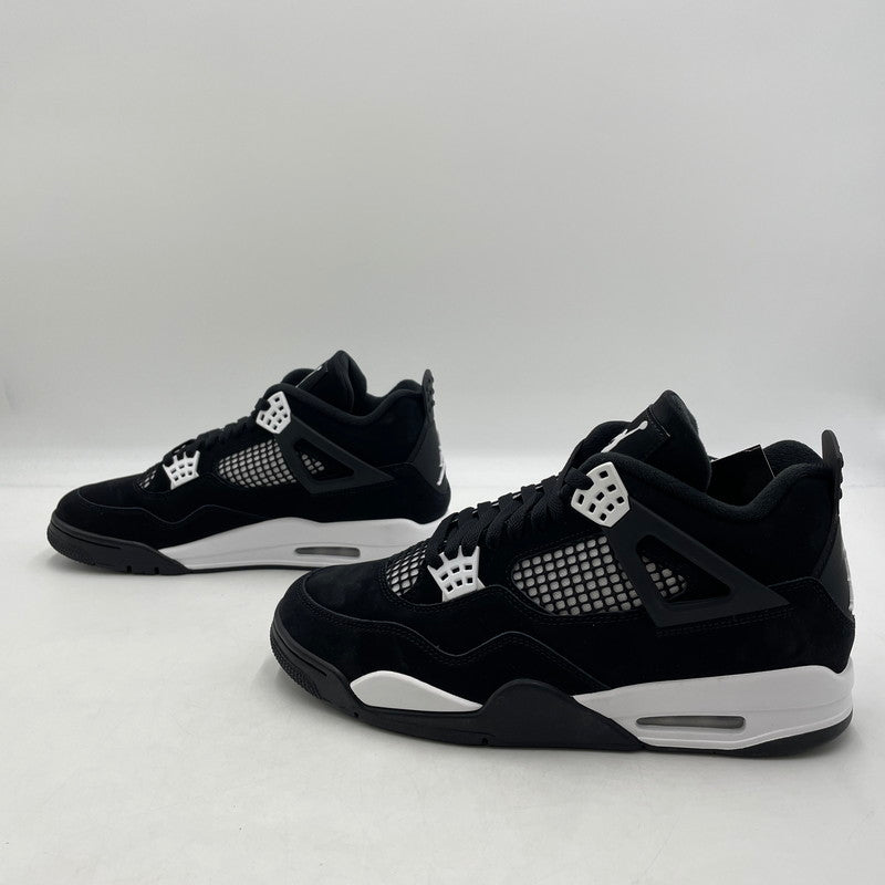 【中古品】【メンズ】 AIR JORDAN 4 RETRO "WHITE THUNDER" FQ8138-001 エアジョーダン4 レトロ ホワイト サンダー スニーカー 靴 シューズ 160-260415-yo-06-fuzh サイズ：28.5cm カラー：ブラック/ホワイト 万代Net店