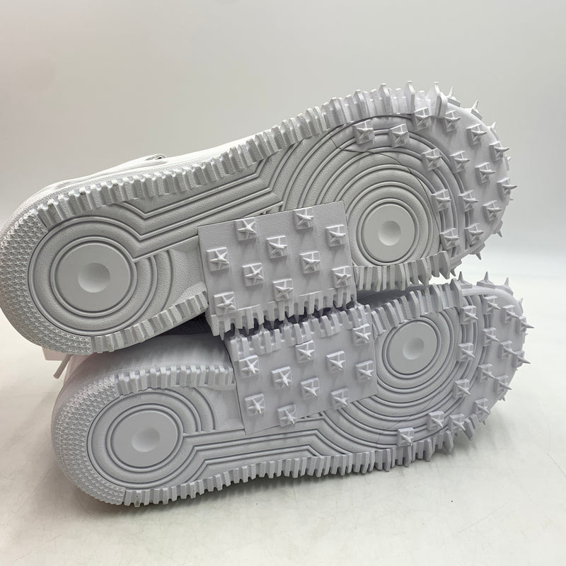 【中古品】【メンズ】 NIKE ナイキ × OFF-WHITE オフホワイト 別注 コラボ AIR FORCE 1 MID GRAFFITI DR0500-100 エアフォース1 ミッド スニーカー 靴 シューズ 160-260627-ko-03-tei サイズ：29cm カラー：ホワイト 万代Net店