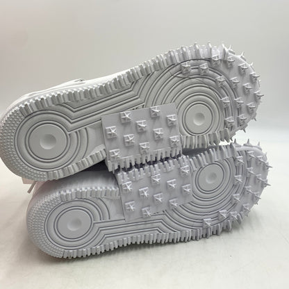 【中古品】【メンズ】 NIKE ナイキ × OFF-WHITE オフホワイト 別注 コラボ AIR FORCE 1 MID GRAFFITI DR0500-100 エアフォース1 ミッド スニーカー 靴 シューズ 160-260627-ko-03-tei サイズ：29cm カラー：ホワイト 万代Net店