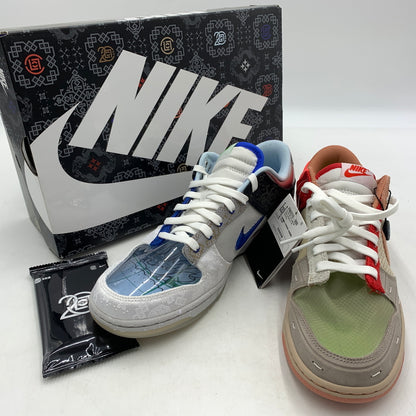 【中古品】【メンズ】 NIKE ナイキ × CLOT クロット 別注 コラボ DUNK LOW SP WHAT THE CLOT FN0316-999 ダンク ローSP スニーカー 靴 シューズ 160-260627-ko-02-tei サイズ：28.5cm カラー：マルチ 万代Net店