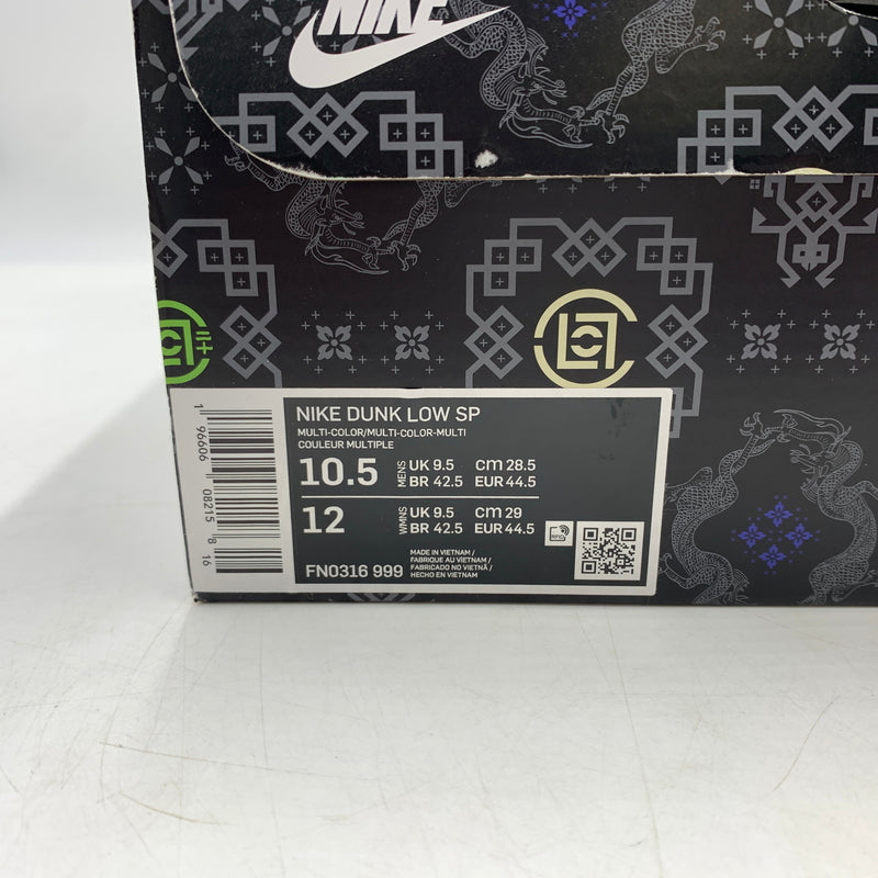 【中古品】【メンズ】 NIKE ナイキ × CLOT クロット 別注 コラボ DUNK LOW SP WHAT THE CLOT FN0316-999 ダンク ローSP スニーカー 靴 シューズ 160-260627-ko-02-tei サイズ：28.5cm カラー：マルチ 万代Net店