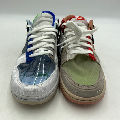 【中古品】【メンズ】 NIKE ナイキ × CLOT クロット 別注 コラボ DUNK LOW SP WHAT THE CLOT FN0316-999 ダンク ローSP スニーカー 靴 シューズ 160-260627-ko-02-tei サイズ：28.5cm カラー：マルチ 万代Net店