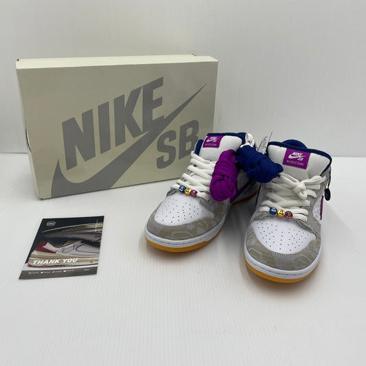 【中古品】【メンズ】 NIKE SB ナイキ エスビー × RAYSSA LEAL ライッサ レアウ DUNK LOW PRM PURE PLATINUM AND VIVID PURPLE FZ5251-001 ダンク ロー スニーカー 160-260629-sa-17-tei サイズ：29.5 カラー：ホワイトパープル 万代Net店