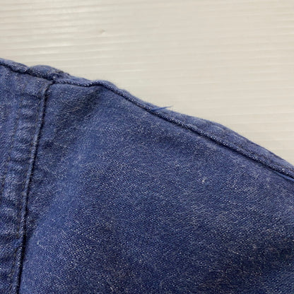 【中古品】【メンズ】 HELLER'S CAFÉ ヘラーズ カフェ DENIM COVERALL JACKET デニム カバーオール ジャケット ライトアウター 145-260410-ks-01-tei サイズ：36 カラー：インディゴ 万代Net店