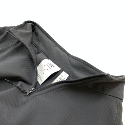 【中古品】【メンズ】 adidas アディダス × POP ポップ 別注 コラボ THERMAL LONG SLEEVE JERSEY HN9132 サーマル ロングスリーブ ジャージー トップス トラック ハーフジップジャケット 148-260410-ko-12-tei サイズ：L カラー：グレー 万代Net店