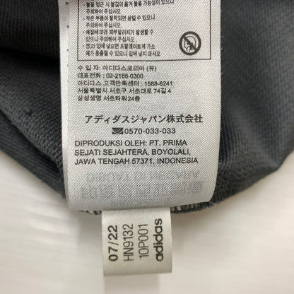 【中古品】【メンズ】 adidas アディダス × POP ポップ 別注 コラボ THERMAL LONG SLEEVE JERSEY HN9132 サーマル ロングスリーブ ジャージー トップス トラック ハーフジップジャケット 148-260410-ko-12-tei サイズ：L カラー：グレー 万代Net店