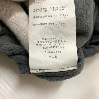 【中古品】【メンズ】 FRESH SERVICE フレッシュサービス FLEECE TRACKSUIT SET UP FSR243-90134 フリース トラックスーツ セットアップ フリースジャケット フリースパンツ 140-260410-ko-25-tei サイズ：L カラー：グレー 万代Net店