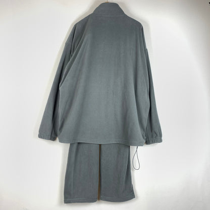 【中古品】【メンズ】 FRESH SERVICE フレッシュサービス FLEECE TRACKSUIT SET UP FSR243-90134 フリース トラックスーツ セットアップ フリースジャケット フリースパンツ 140-260410-ko-25-tei サイズ：L カラー：グレー 万代Net店