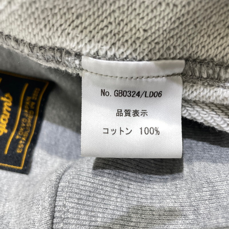【中古品】【メンズ】 GLAMB グラム × 龍が如く8 別注コラボ CHITOSE FUJINOMIYA SWEAT GB0324 LD06 チトセフジノミヤ スウェット 長袖 トップス トレーナー 142-260915-yo-10-teih サイズ：L カラー：グレー 万代Net店