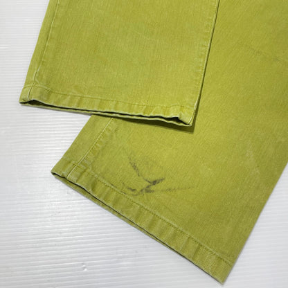 【中古品】【メンズ】 OVERDYED BIG OL' JEAN 116577 オーバダイ ビッグオール ジーンズ ボトムス デニムパンツ 153-260408-yo-05-fuzh サイズ：34 カラー：グリーン 万代Net店