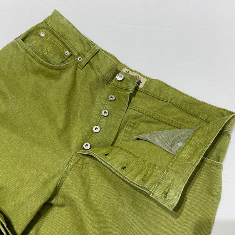 【中古品】【メンズ】 OVERDYED BIG OL' JEAN 116577 オーバダイ ビッグオール ジーンズ ボトムス デニムパンツ 153-260408-yo-05-fuzh サイズ：34 カラー：グリーン 万代Net店