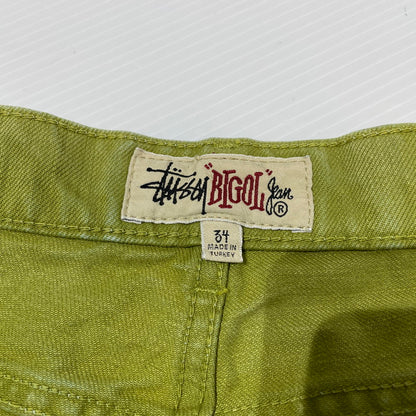 【中古品】【メンズ】 OVERDYED BIG OL' JEAN 116577 オーバダイ ビッグオール ジーンズ ボトムス デニムパンツ 153-260408-yo-05-fuzh サイズ：34 カラー：グリーン 万代Net店