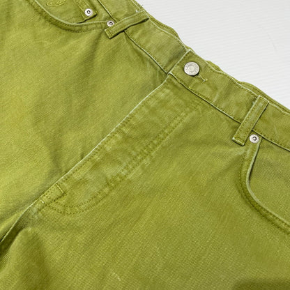 【中古品】【メンズ】 OVERDYED BIG OL' JEAN 116577 オーバダイ ビッグオール ジーンズ ボトムス デニムパンツ 153-260408-yo-05-fuzh サイズ：34 カラー：グリーン 万代Net店