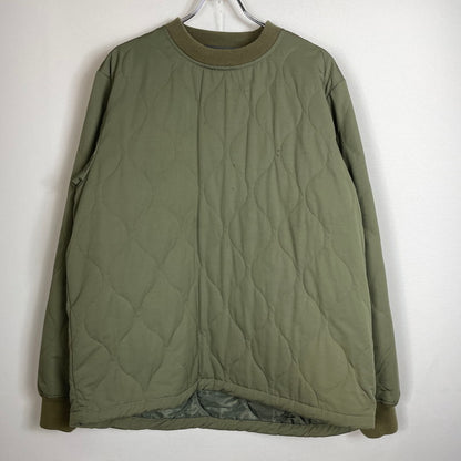 【中古品】【メンズ】 uniform experiment ユニフォームエクスペリメント QUILTING PULLOVER SMOCK UE-202018 キルティング プルオーバー スモック アウター 142-260806-ss-10-tei サイズ：3 カラー：カーキ 万代Net店
