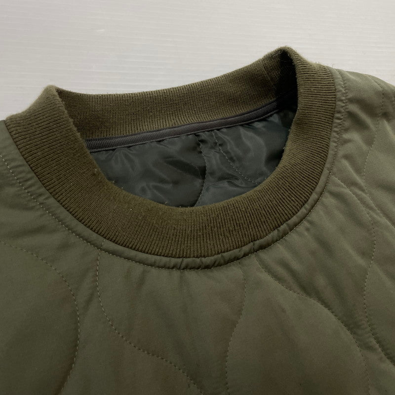 【中古品】【メンズ】 uniform experiment ユニフォームエクスペリメント QUILTING PULLOVER SMOCK UE-202018 キルティング プルオーバー スモック アウター 142-260806-ss-10-tei サイズ：3 カラー：カーキ 万代Net店