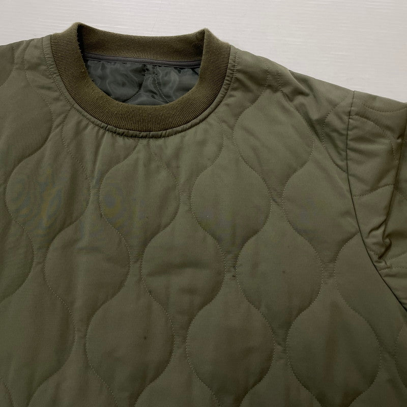【中古品】【メンズ】 uniform experiment ユニフォームエクスペリメント QUILTING PULLOVER SMOCK UE-202018 キルティング プルオーバー スモック アウター 142-260806-ss-10-tei サイズ：3 カラー：カーキ 万代Net店