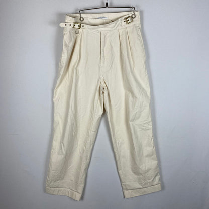 【中古品】【メンズ】 uniform experiment ユニフォームエクスペリメント GURKHA PANTS UE-250007 グルカ パンツ ボトムス 153-260410-ks-13-tei サイズ：2 カラー：WHITE 万代Net店