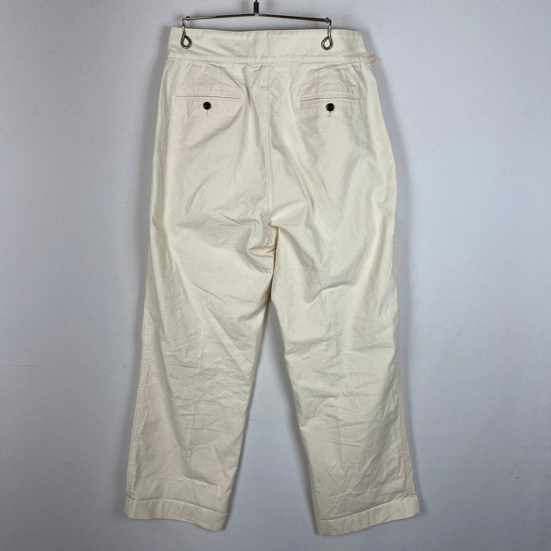 【中古品】【メンズ】 uniform experiment ユニフォームエクスペリメント GURKHA PANTS UE-250007 グルカ パンツ ボトムス 153-260410-ks-13-tei サイズ：2 カラー：WHITE 万代Net店