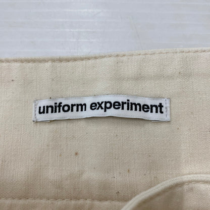 【中古品】【メンズ】 uniform experiment ユニフォームエクスペリメント GURKHA PANTS UE-250007 グルカ パンツ ボトムス 153-260410-ks-13-tei サイズ：2 カラー：WHITE 万代Net店