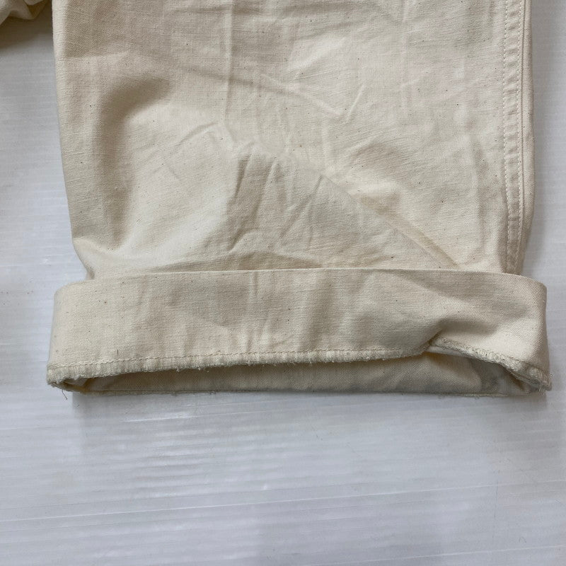 【中古品】【メンズ】 uniform experiment ユニフォームエクスペリメント GURKHA PANTS UE-250007 グルカ パンツ ボトムス 153-260410-ks-13-tei サイズ：2 カラー：WHITE 万代Net店
