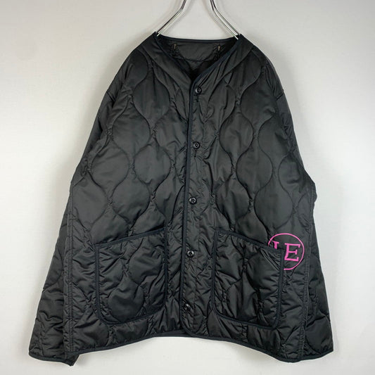 【中古品】【メンズ】 uniform experiment ユニフォームエクスペリメント QUILTED BLOUSON UE-212011 キルテッド ブルゾン ライトアウター キルティングジャケット 142-260410-ko-09-tei サイズ：4 カラー：ブラック 万代Net店
