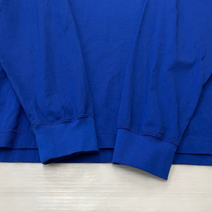 【中古品】【メンズ】 SOPH. ソフネット STOCKHOLM. L/S TEE SPNT-252068 ストックホルム ロングスリーブ Tシャツ 長袖 トップス 142-260623-yo-07-tei サイズ：3 カラー：ブルー 万代Net店