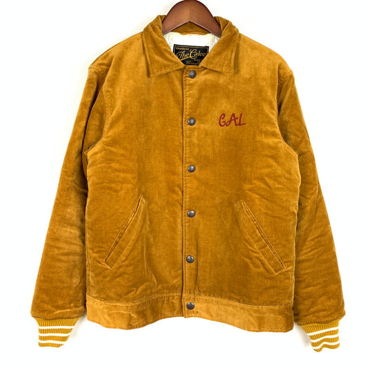 【中古品】【メンズ】 CALEE キャリー VELOUR JACKET ベロア ジャケット ライトアウター コットンジャケット 142-260410-ko-14-tei サイズ：M カラー：ブラウン 万代Net店