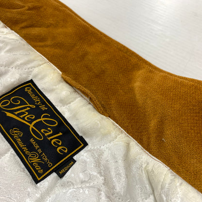 【中古品】【メンズ】 CALEE キャリー VELOUR JACKET ベロア ジャケット ライトアウター コットンジャケット 142-260410-ko-14-tei サイズ：M カラー：ブラウン 万代Net店