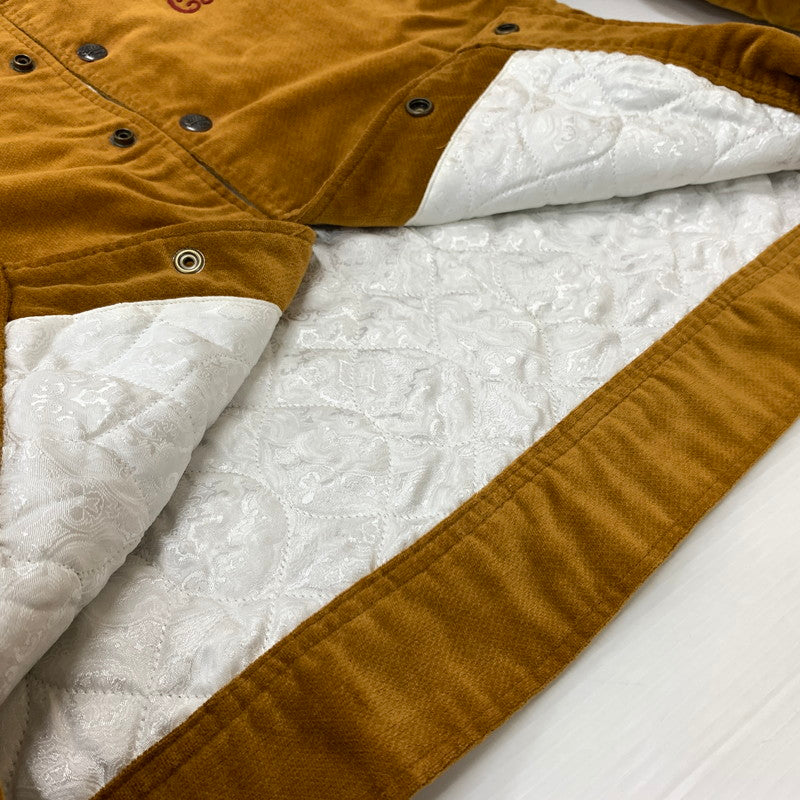 【中古品】【メンズ】 CALEE キャリー VELOUR JACKET ベロア ジャケット ライトアウター コットンジャケット 142-260410-ko-14-tei サイズ：M カラー：ブラウン 万代Net店