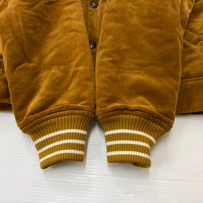 【中古品】【メンズ】 CALEE キャリー VELOUR JACKET ベロア ジャケット ライトアウター コットンジャケット 142-260410-ko-14-tei サイズ：M カラー：ブラウン 万代Net店
