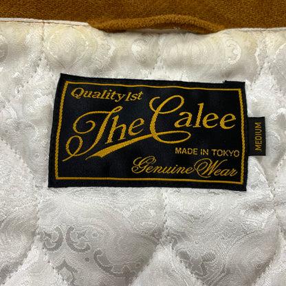 【中古品】【メンズ】 CALEE キャリー VELOUR JACKET ベロア ジャケット ライトアウター コットンジャケット 142-260410-ko-14-tei サイズ：M カラー：ブラウン 万代Net店