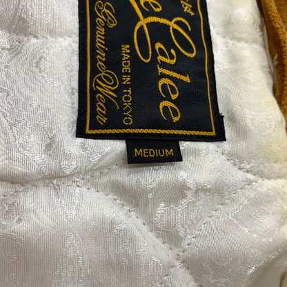 【中古品】【メンズ】 CALEE キャリー VELOUR JACKET ベロア ジャケット ライトアウター コットンジャケット 142-260410-ko-14-tei サイズ：M カラー：ブラウン 万代Net店