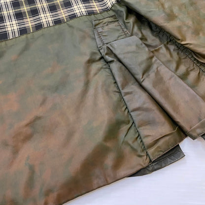 【ジャンク品】【メンズ】 Barbour バーブァー A100 BEDALE OIL JACKET 0082444 A100 ビデイル オイル ジャケット アウター 144-260410-ks-05-tei サイズ：86cm/34IN カラー：カーキ 万代Net店