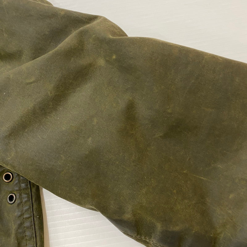 【ジャンク品】【メンズ】 Barbour バーブァー A100 BEDALE OIL JACKET 0082444 A100 ビデイル オイル ジャケット アウター 144-260410-ks-05-tei サイズ：86cm/34IN カラー：カーキ 万代Net店