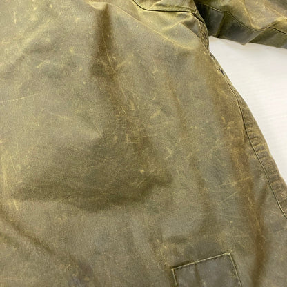 【ジャンク品】【メンズ】 Barbour バーブァー A100 BEDALE OIL JACKET 0082444 A100 ビデイル オイル ジャケット アウター 144-260410-ks-05-tei サイズ：86cm/34IN カラー：カーキ 万代Net店
