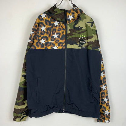 【中古品】【メンズ】 F.C.R.B. エフシーアールビー MIXED SEPARATE PRACTICE JACKET FCRB-170029 ミックス セパレート プラクティスジャケット ライトアウター 142-260410-ko-20-tei サイズ：L カラー：ブラック 万代Net店