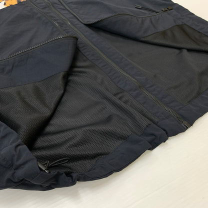 【中古品】【メンズ】 F.C.R.B. エフシーアールビー MIXED SEPARATE PRACTICE JACKET FCRB-170029 ミックス セパレート プラクティスジャケット ライトアウター 142-260410-ko-20-tei サイズ：L カラー：ブラック 万代Net店