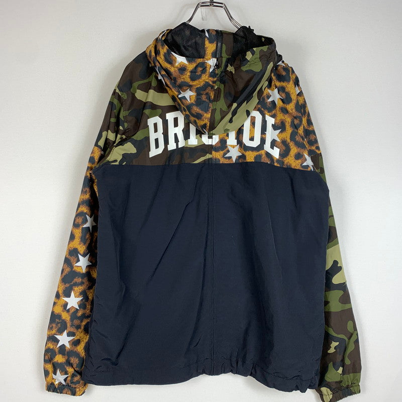 【中古品】【メンズ】 F.C.R.B. エフシーアールビー MIXED SEPARATE PRACTICE JACKET FCRB-170029 ミックス セパレート プラクティスジャケット ライトアウター 142-260410-ko-20-tei サイズ：L カラー：ブラック 万代Net店