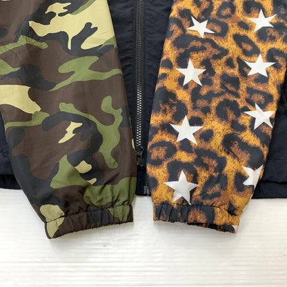 【中古品】【メンズ】 F.C.R.B. エフシーアールビー MIXED SEPARATE PRACTICE JACKET FCRB-170029 ミックス セパレート プラクティスジャケット ライトアウター 142-260410-ko-20-tei サイズ：L カラー：ブラック 万代Net店