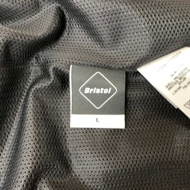 【中古品】【メンズ】 F.C.R.B. エフシーアールビー MIXED SEPARATE PRACTICE JACKET FCRB-170029 ミックス セパレート プラクティスジャケット ライトアウター 142-260410-ko-20-tei サイズ：L カラー：ブラック 万代Net店