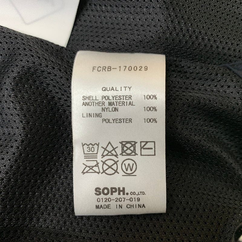 【中古品】【メンズ】 F.C.R.B. エフシーアールビー MIXED SEPARATE PRACTICE JACKET FCRB-170029 ミックス セパレート プラクティスジャケット ライトアウター 142-260410-ko-20-tei サイズ：L カラー：ブラック 万代Net店