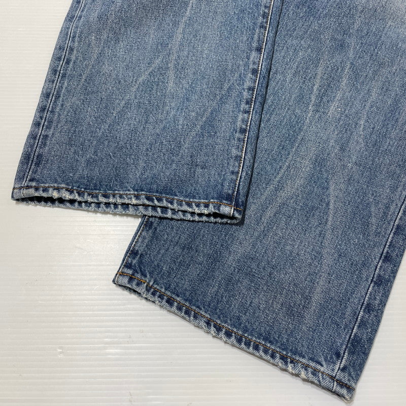 【中古品】【メンズ】 24AW DISTRESSED LOOSE FIT SELVEDGE JEAN "WASHED INDIGO" ディストレスド ルーズフィット セルビッジ ジーン ボトムス デニムパンツ 149-260408-yo-10-fuzh サイズ：34 カラー：Washed Indigo 万代Net店
