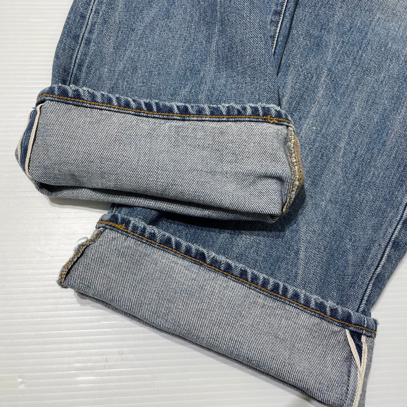 【中古品】【メンズ】 24AW DISTRESSED LOOSE FIT SELVEDGE JEAN "WASHED INDIGO" ディストレスド ルーズフィット セルビッジ ジーン ボトムス デニムパンツ 149-260408-yo-10-fuzh サイズ：34 カラー：Washed Indigo 万代Net店