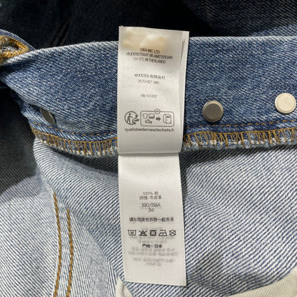 【中古品】【メンズ】 24AW DISTRESSED LOOSE FIT SELVEDGE JEAN "WASHED INDIGO" ディストレスド ルーズフィット セルビッジ ジーン ボトムス デニムパンツ 149-260408-yo-10-fuzh サイズ：34 カラー：Washed Indigo 万代Net店