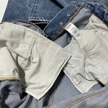 【中古品】【メンズ】 24AW DISTRESSED LOOSE FIT SELVEDGE JEAN "WASHED INDIGO" ディストレスド ルーズフィット セルビッジ ジーン ボトムス デニムパンツ 149-260408-yo-10-fuzh サイズ：34 カラー：Washed Indigo 万代Net店