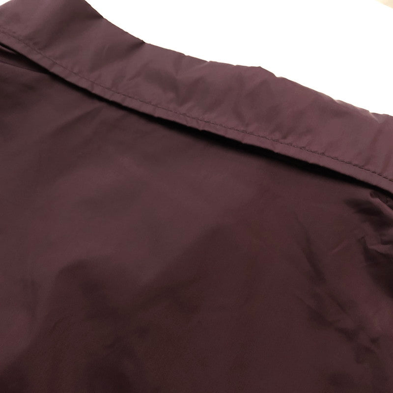【中古品】【メンズ】 HUF ハフ SET H COACHES JACKET JK00390 セット エイチ コーチ ジャケット アウター 142-260702-sa-19-tei サイズ：XXL カラー：ボルドー 万代Net店