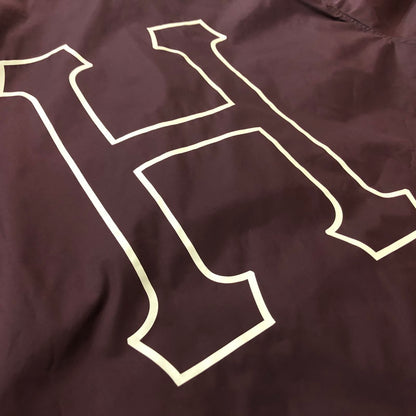 【中古品】【メンズ】 HUF ハフ SET H COACHES JACKET JK00390 セット エイチ コーチ ジャケット アウター 142-260702-sa-19-tei サイズ：XXL カラー：ボルドー 万代Net店