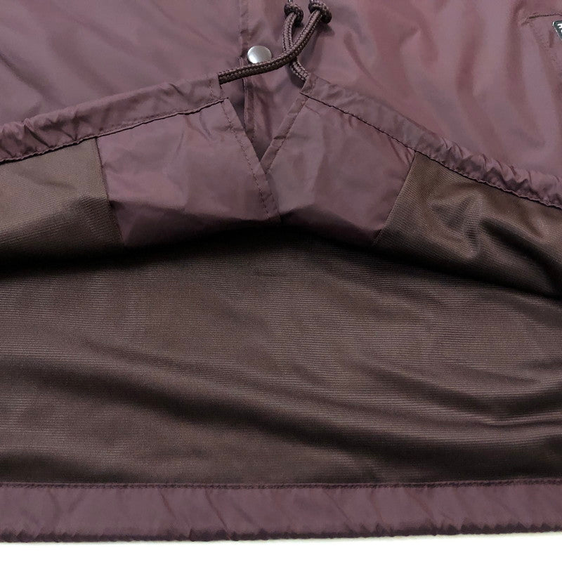 【中古品】【メンズ】 HUF ハフ SET H COACHES JACKET JK00390 セット エイチ コーチ ジャケット アウター 142-260702-sa-19-tei サイズ：XXL カラー：ボルドー 万代Net店