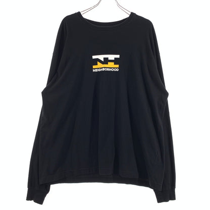 【中古品】【メンズ】 NEIGHBORHOOD ネイバーフッド NH. L/S TEE ロングスリーブ Tシャツ 長袖 トップス 142-260720-ko-05-tei サイズ：XL カラー：ブラック 万代Net店